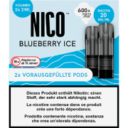 NICO Blueberry Ice Pods 2 x 20 mg