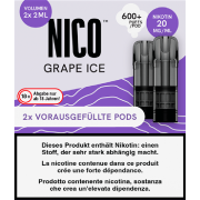 NICO Grape Ice Pods 2 x 20 mg