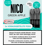 NICO Green Apple Pods 2 x 20 mg