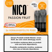 NICO Passion Fruit Pods 2 x 20 mg