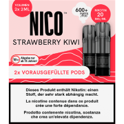 NICO Strawberry Kiwi Pods 2 x 20 mg