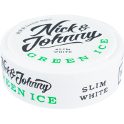 Nick & Johnny Green Ice Slim White