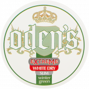 Odens Extreme Wintergreen Slim White Dry