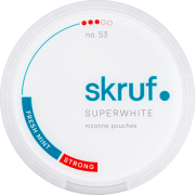 Skruf Superwhite No. 53 Fresh Mint Strong Slim