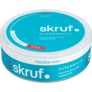 Skruf Superwhite No. 60 Frozen Mint Xtra Strong Superslim