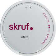 Skruf No. 19 Tranbar Medium White