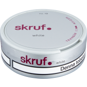 Skruf No. 19 Tranbär Medium White