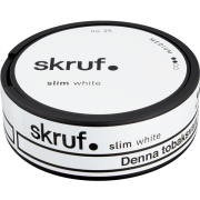 Skruf No. 25 Medium Slim White