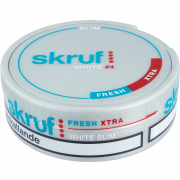 Skruf Fresh No. 4 Mint Xtra Strong Slim White