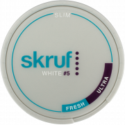 Skruf Fresh No. 5 Mint Ultra Strong Slim White