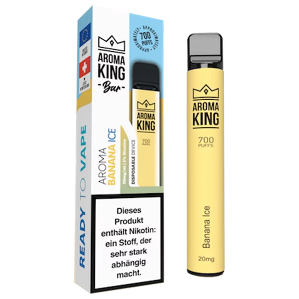 Acheter Aroma King Bar Banana Ice 20 mg | SnusExpress.ch